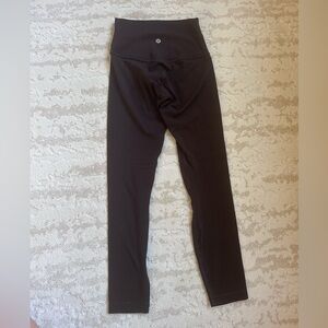 Lululemon brown align leggings 25”
